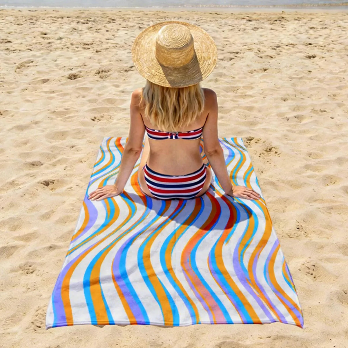 Oversized Plush Beach Towel