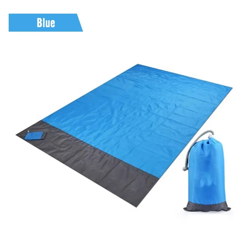 Waterproof Beach Mat Extra Large Outdoor Camping Mat Blanket Folding Sand Free Pocket Mattress Portable Lightweight Picnic Mats