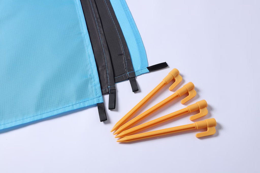 Beach Blanket Waterproof Sandproof Beach Mat 79" X 83" for 2-5 Adults Quick Drying Outdoor Picnic Mat Beach Accessories for Travel, Camping, Hiking