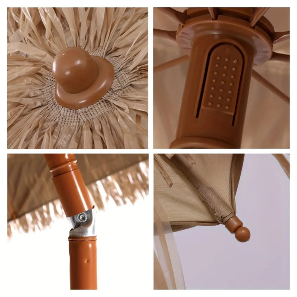 Tropical Thatched Patio Umbrella