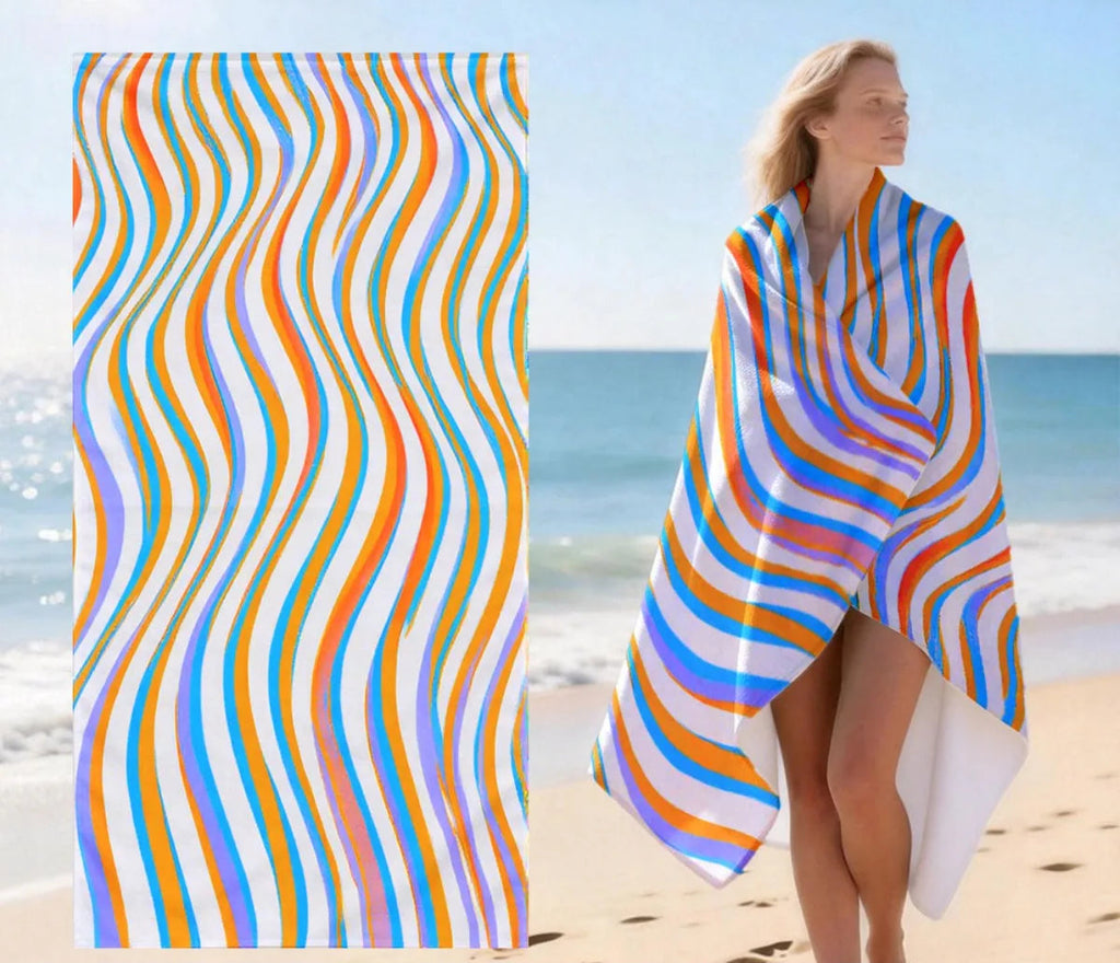 Oversized Plush Beach Towel