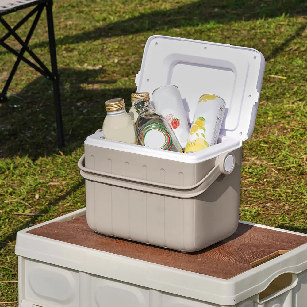 Portable 6L Insulated Ice Cooler Box