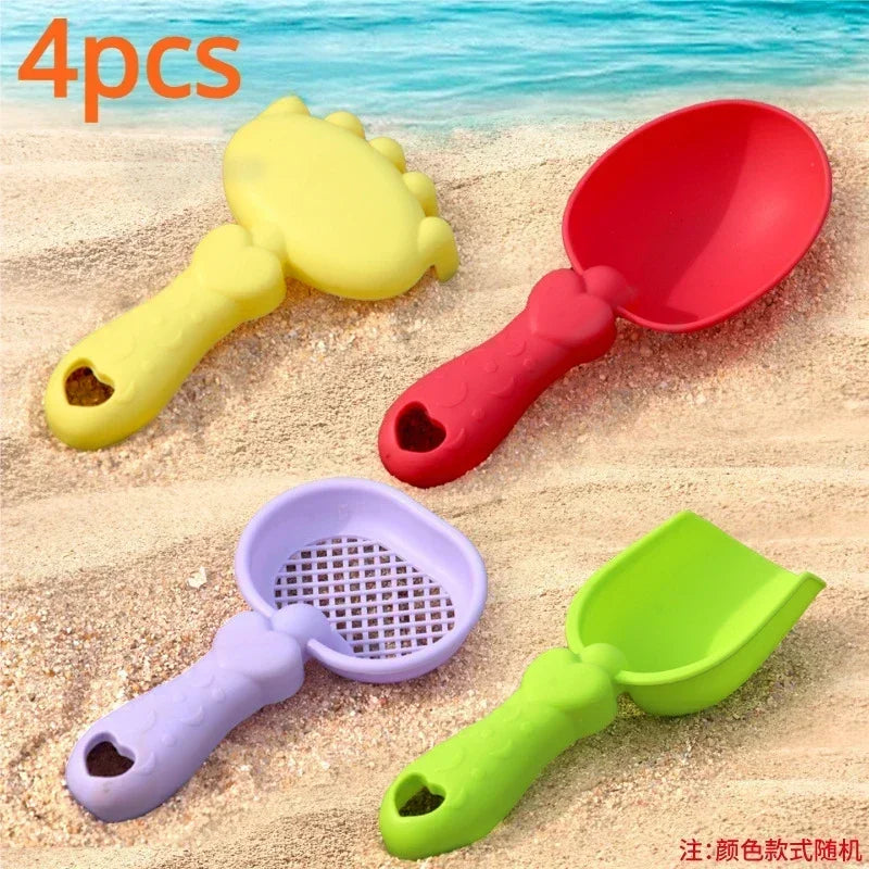 Calla and Friends Hudson Silicone Beach Toy Set - Spring Remix