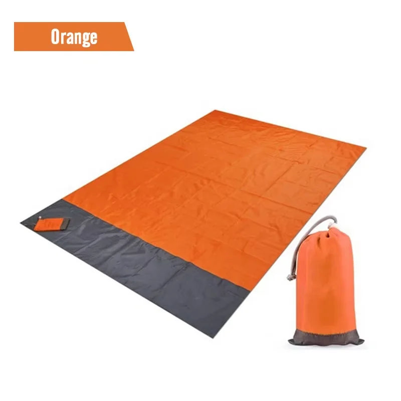 Waterproof Beach Mat Extra Large Outdoor Camping Mat Blanket Folding Sand Free Pocket Mattress Portable Lightweight Picnic Mats