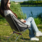Portable Foldable Moon Camping Chair